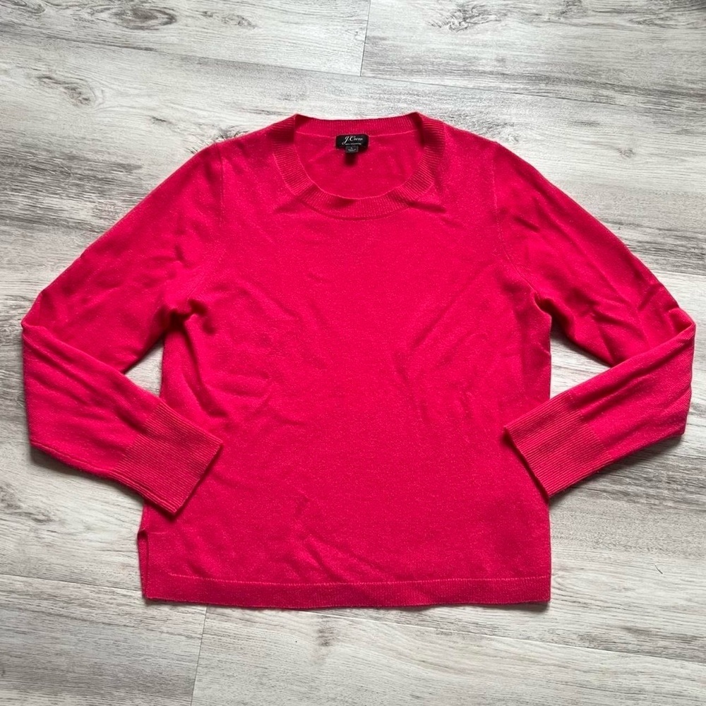 J. Crew Women's Vibrant Pink Sweater